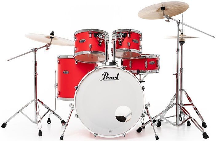 PEARL DMP925SP/C899 Ударная установка кленовая DECADE MAPLE MATTE RACING RED 10-12-16-14-22''