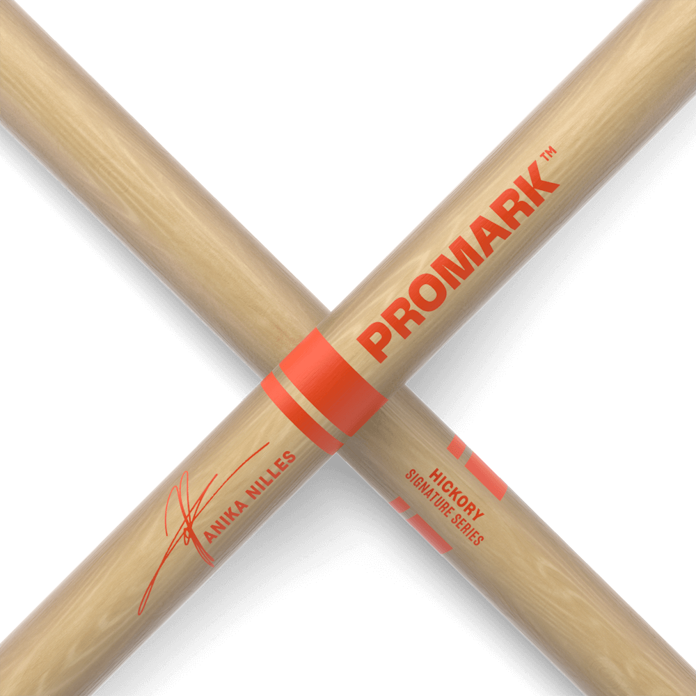 PROMARK RBANW Барабанные палочки, орех гикори, деревянный наконечник, ANIKA NILLES