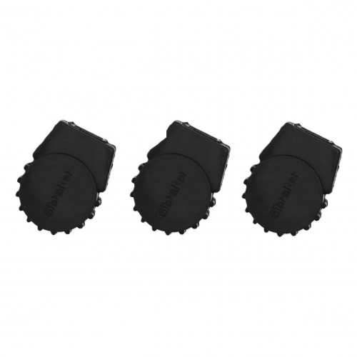 GIBRALTAR SC-PC10  Резиновые насадки на ножки стойки, 3 шт SMALL ROUND RUBBER FEET