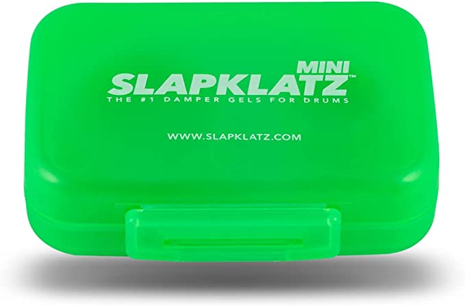 SLAPKLATZ MI-AG Гелевые демпферы для барабанов, зеленые, 6 пластин в футляре MINI GREEN