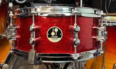 SONOR F37 1405 SDW Малый барабан, клен, 14х5,5" FORCE 3007 RED SPARKLE 30003