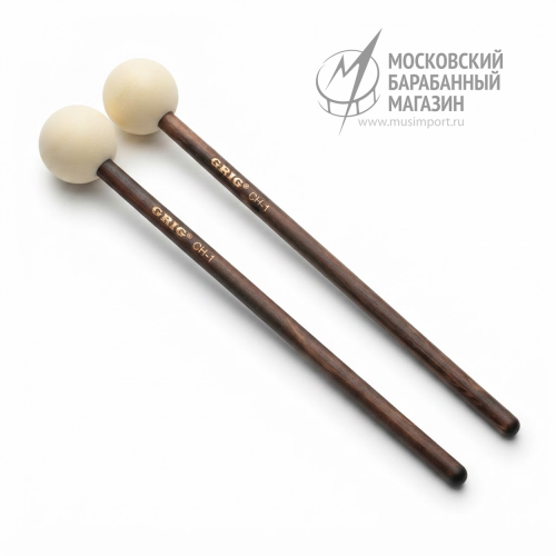 GRIG CH-1 Колотушки для оркестровых колоколов с круглыми наконечниками CHIME BALL MEDIUM HARD