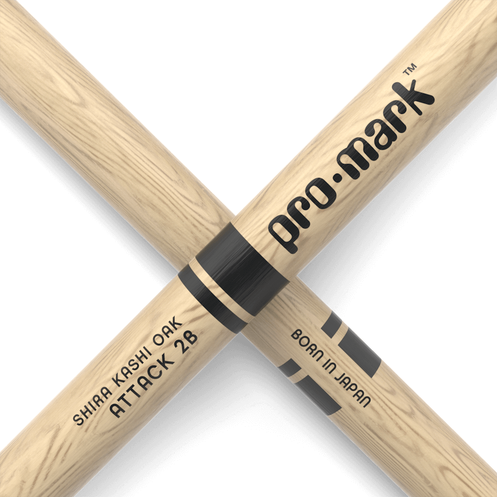 PROMARK PW2BW Барабанные палочки дубовые SHIRA KASHI 2B