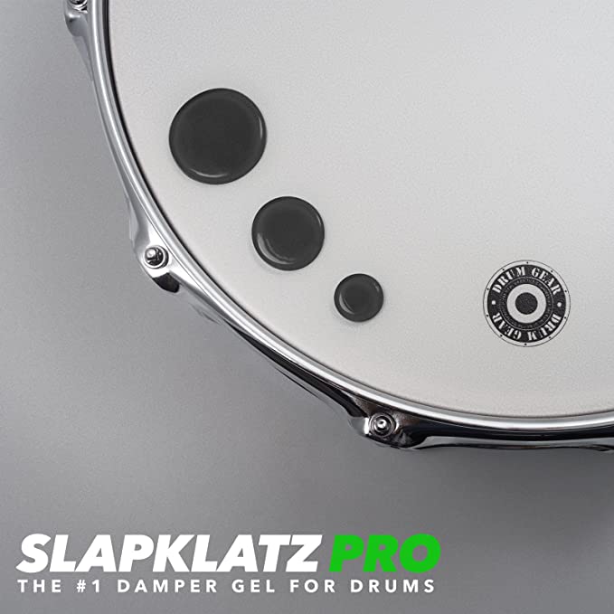 SLAPKLATZ MI-BK Гелевые демпферы для барабанов, черные, 6 пластин в футляре MINI BLACK