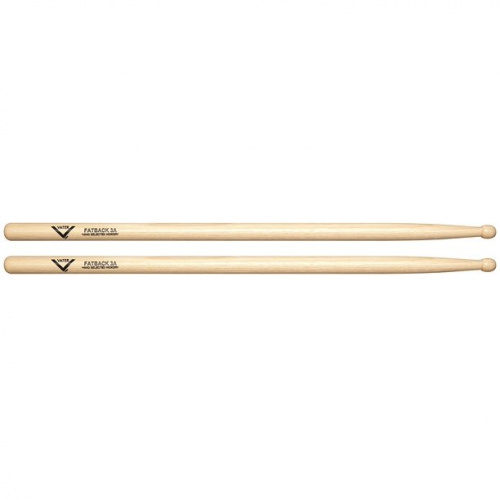 VATER VH3AW Барабанные палочки AMERICAN HICKORY FATBACK 3A