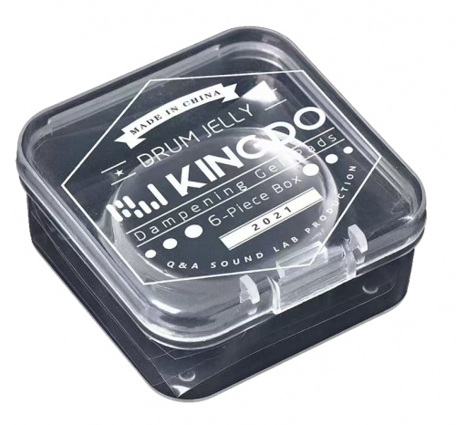 KINGDO KD-DG Демпферы гелевые DRUM JELLY GEL PACK, 6 шт