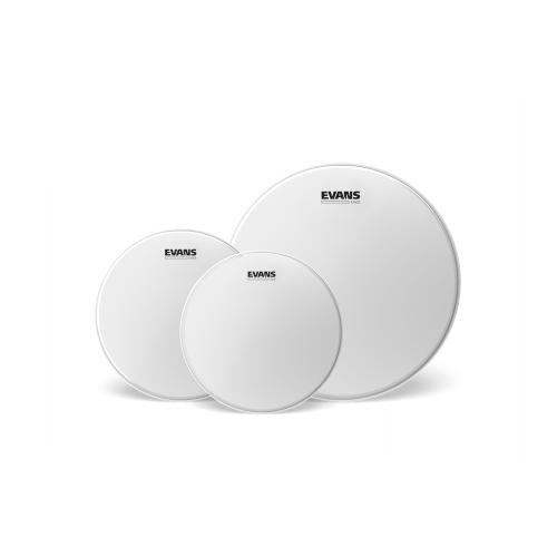 EVANS ETP-UV2-F Набор пластиков для томов, двухслойные, с напылением, UV2, 10, 12, 14
