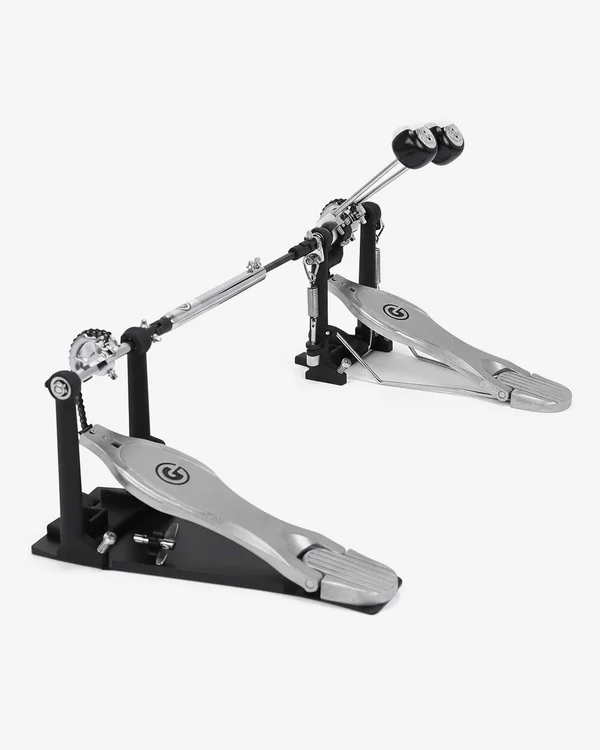 GIBRALTAR 5711DB Педаль двойная для бас-бараба, цепной привод CHAIN CAM DRIVE DOUBLE PEDAL