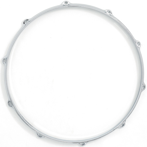 DIXON PKS514B-0CR Обод для малого барабана литой хромированный, 10 отверстий, 14"