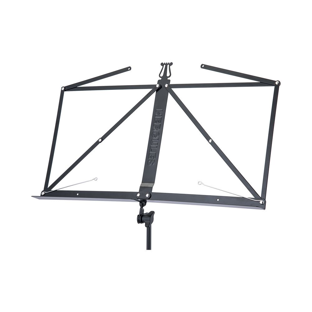 HERCULES BS030BB Пюпитр складной черный, с чехлом 60-120 см