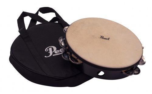 PEARL PETM-20 Бубен оркестровый двухрядный натуральная кожа ELITE CONCERT TAMBOURINE 10"