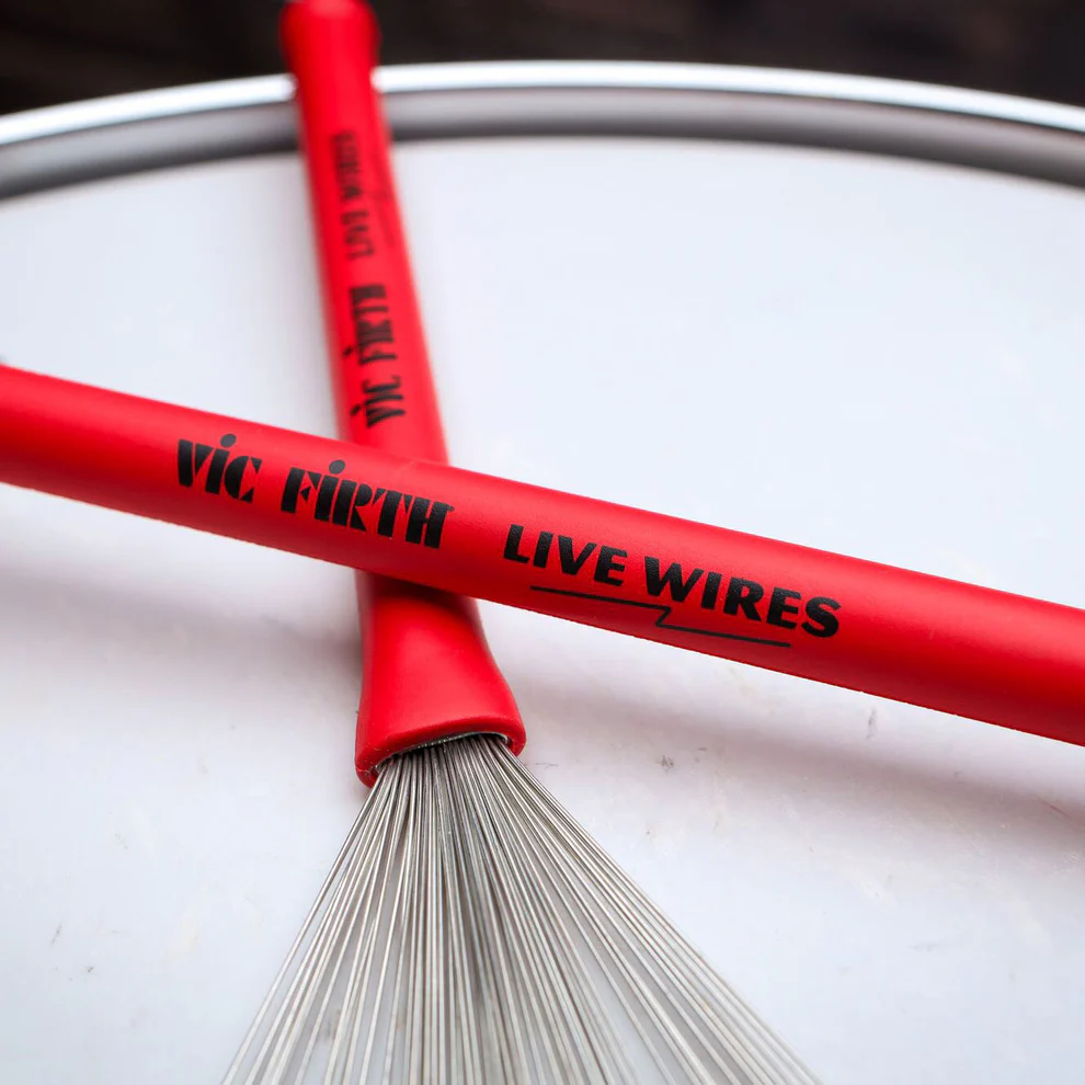 VIC FIRTH LW Щетки металические выдвижные LIVE WIRES