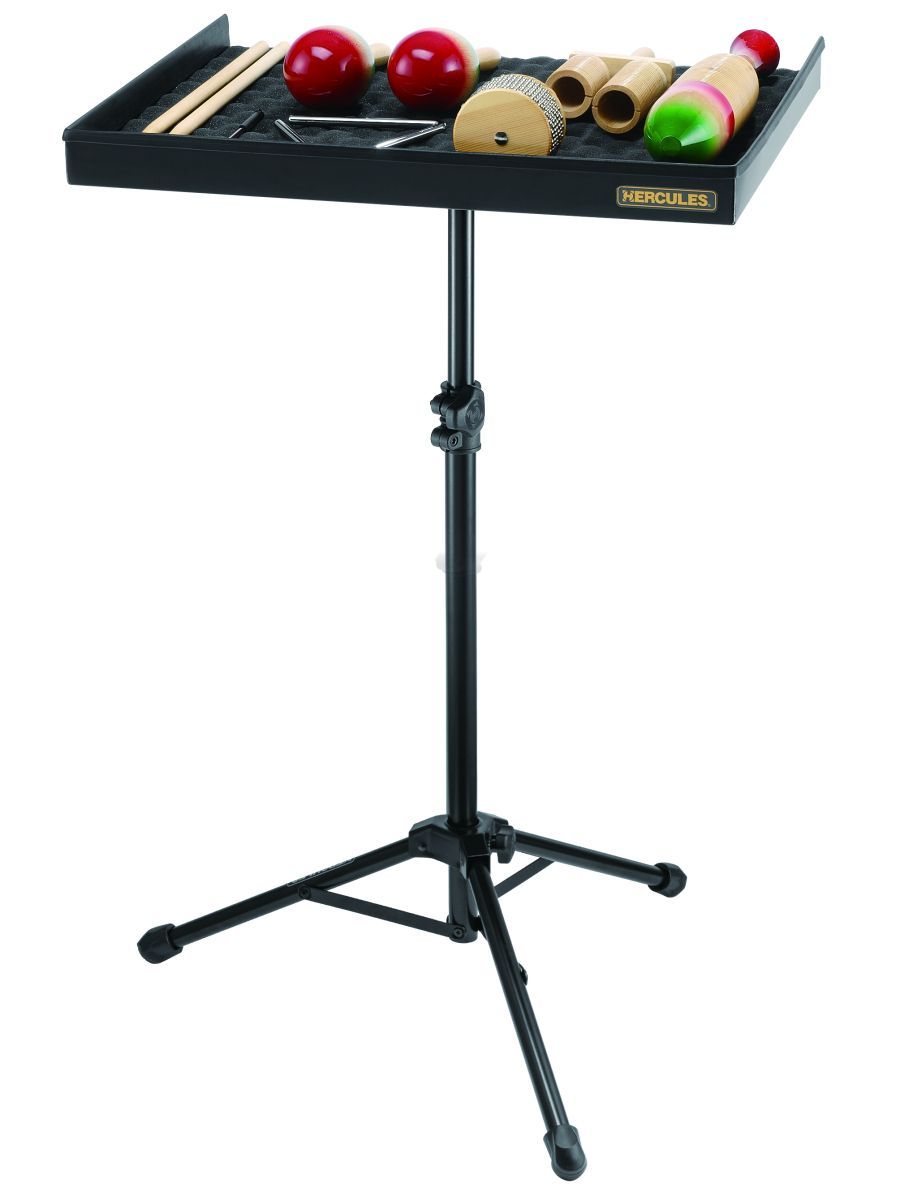 HERCULES DS800B Столик перкуссионный на треноге 47х60 см