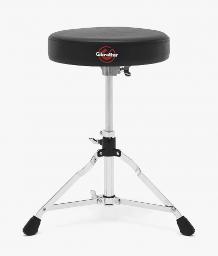GIBRALTAR 5608 Стул для барабанщика, легкий DRUM THRONE ROUND VINYL SEAT