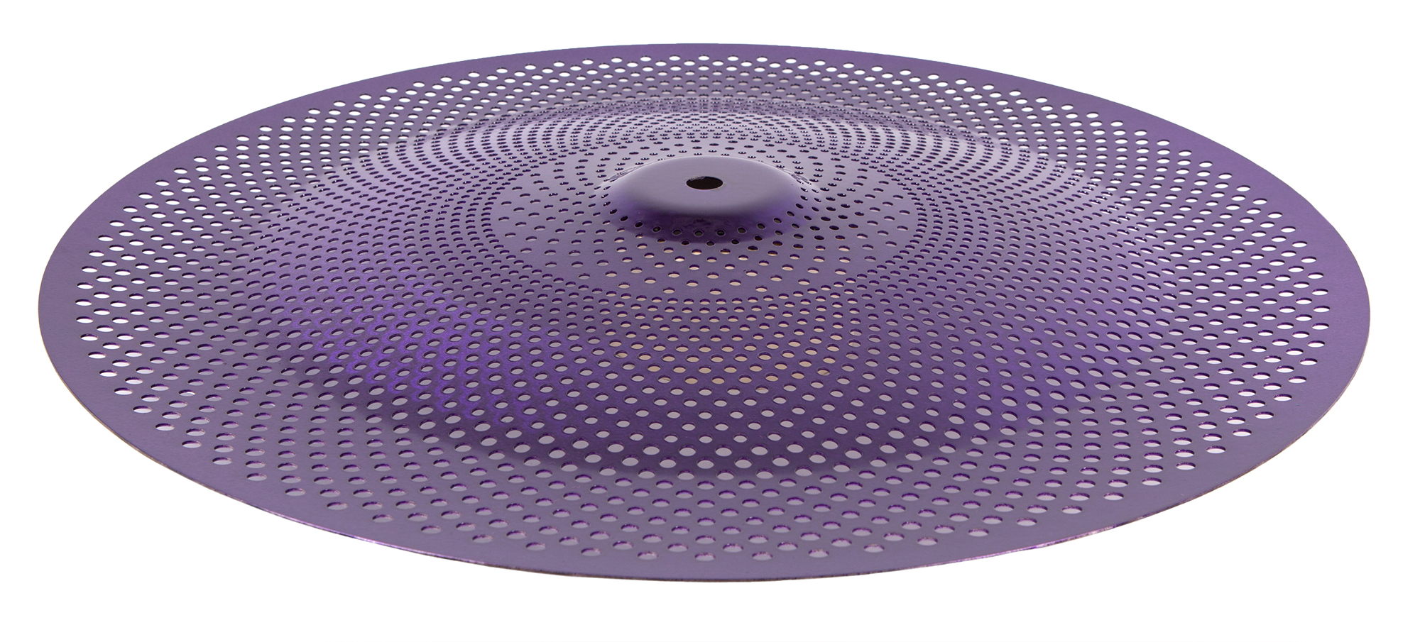 KINGDO KD-18LVCHV Тарелка чайна тихая сетчатая фиолетовая LOW VOLUME CHINA VIOLET 18"