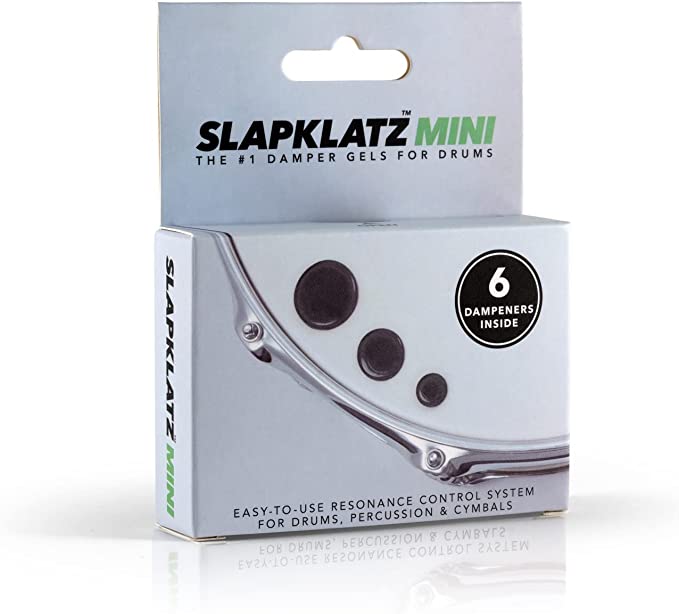 SLAPKLATZ MI-BK Гелевые демпферы для барабанов, черные, 6 пластин в футляре MINI BLACK