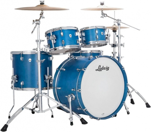 LUDWIG LN34204FTX-PB Ударная установка синяя NEUSONIC RAPID MOD2 10-12-16-22