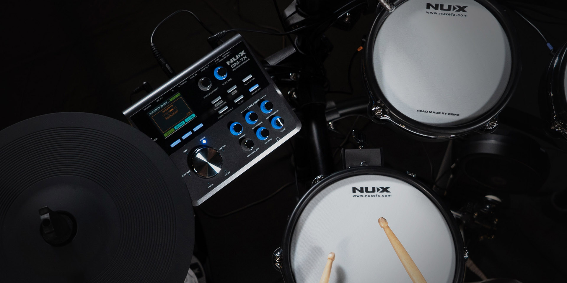 NUX DM-7X  Электронная ударная установка