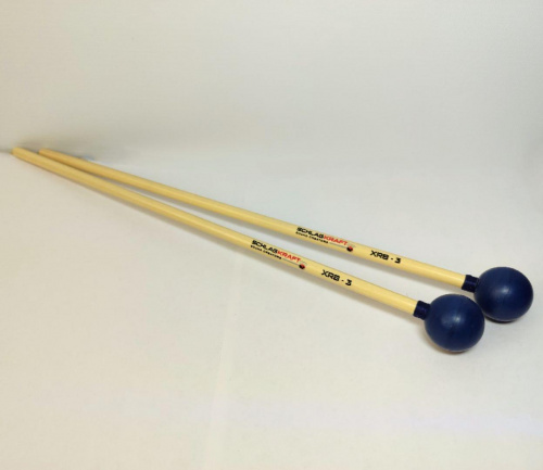 SCHLAGKRAFT XRB-3 Палочки для ксилофона ротанговые концертные полузвонкие NATURAL RUBBER CONCERT