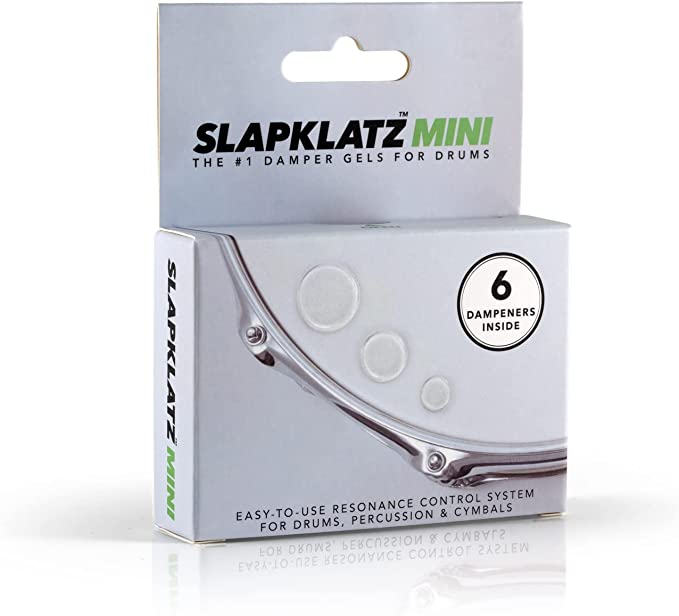 SLAPKLATZ MI-CL Гелевые демпферы для барабанов, прозрачные, 6 пластин в футляре MINI CLEAR