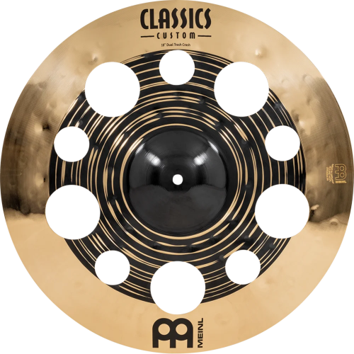 MEINL CC18DUTRC Тарелка CLASSICS CUSTOM DUAL TRASH CRASH 18"