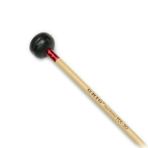GRIG RX-3D Палочки для ксилофона концертные, ротанговые, полузвонкие RATTAN HARD RUBBER RED