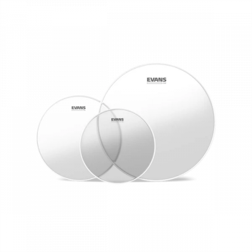 EVANS ETP-G2CLR-F Набор пластиков для барабанов прозрачные G2 CLEAR FUSION 10-12-14"