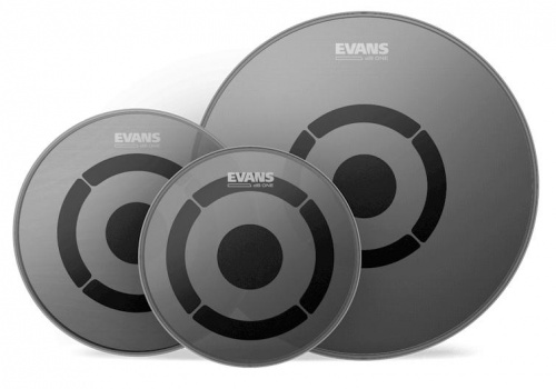 EVANS ETP-DB1-S Комплект барабанных пластиков бесшумных DB ONE STANDARD TOM 12-13-16"
