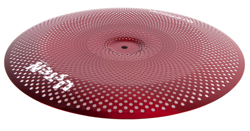 KINGDO KD-18LVCHRD Тарелка чайна тихая сетчатая красная LOW VOLUME CHINA RED 18"