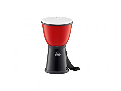 MEINL NINO18R/BK Джембе пластиковый, черный/красный 8''