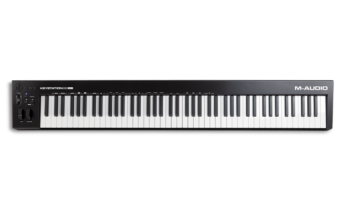 M-AUDIO 88MKIII MIDI-клавиатура 88 клавиш KEYSTATION 88 MK3