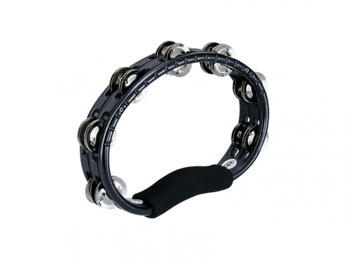 MEINL TMT1BK Тамбурин ручной пластиковый TRADITIONAL ABS TAMBOURINE STEEL JINGLES