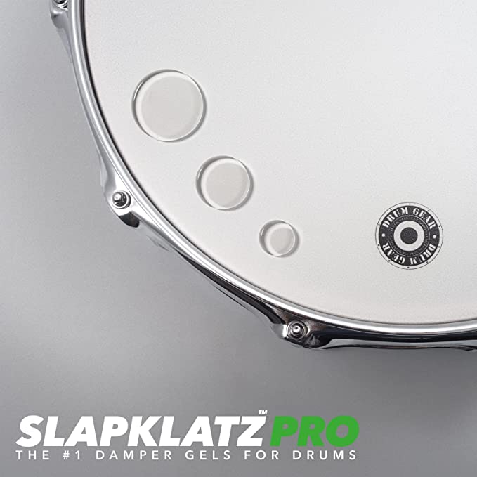 SLAPKLATZ MI-CL Гелевые демпферы для барабанов, прозрачные, 6 пластин в футляре MINI CLEAR