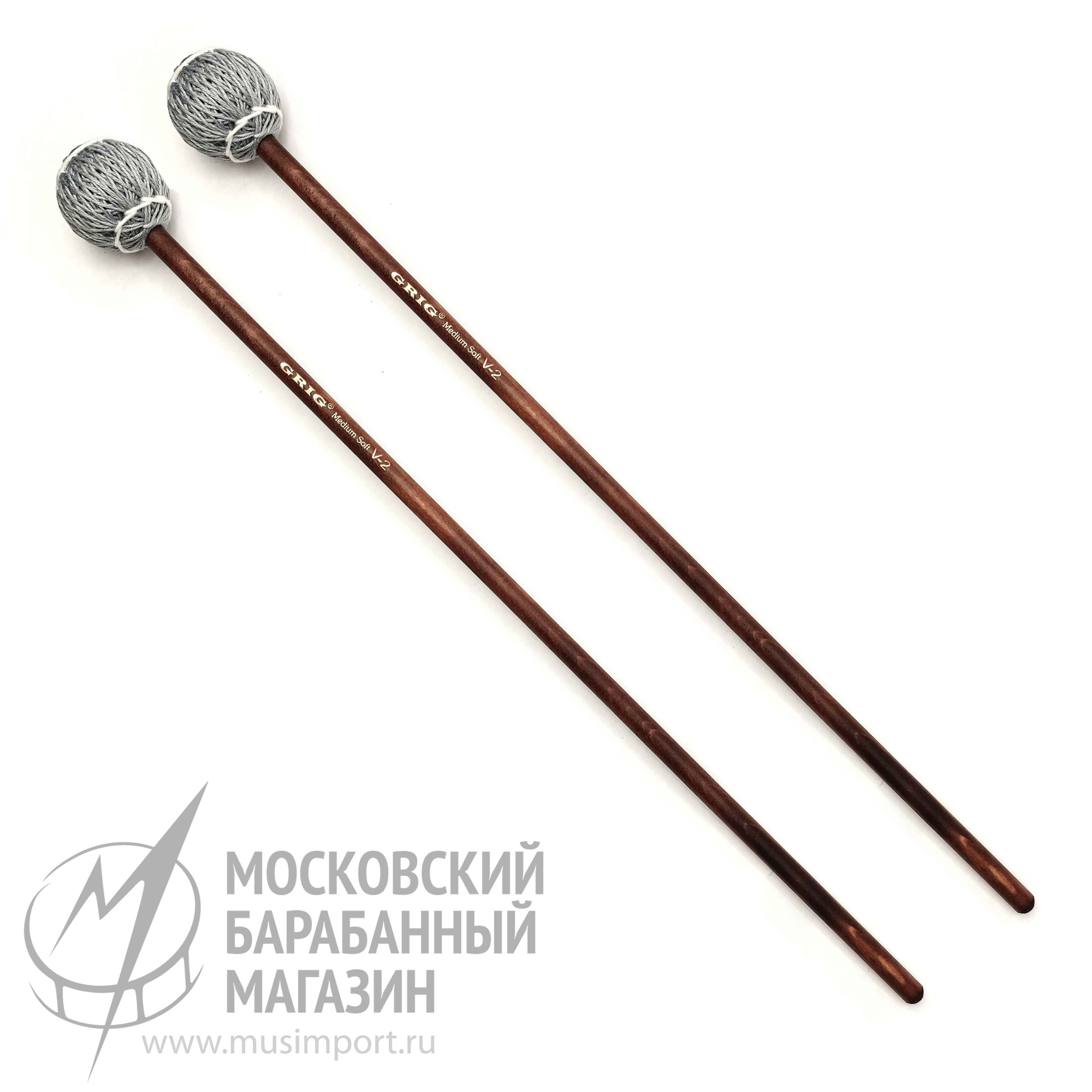 GRIG V-2 Палочки для вибрафона MEDIUM SOFT, серые