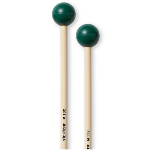 VIC FIRTH M132 Палочки для ксилофона, резиновый наконечник средней жесткости, ротанг